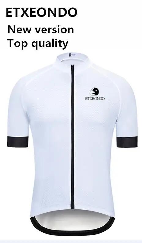 Jersey Новая версия! Etxeondo Велоспорт Джерси мужская команда короткий рукав рубашки летние быстросохнущие MTB велосипед одежда топы Одежда для велоспорта - Цвет: Jersey