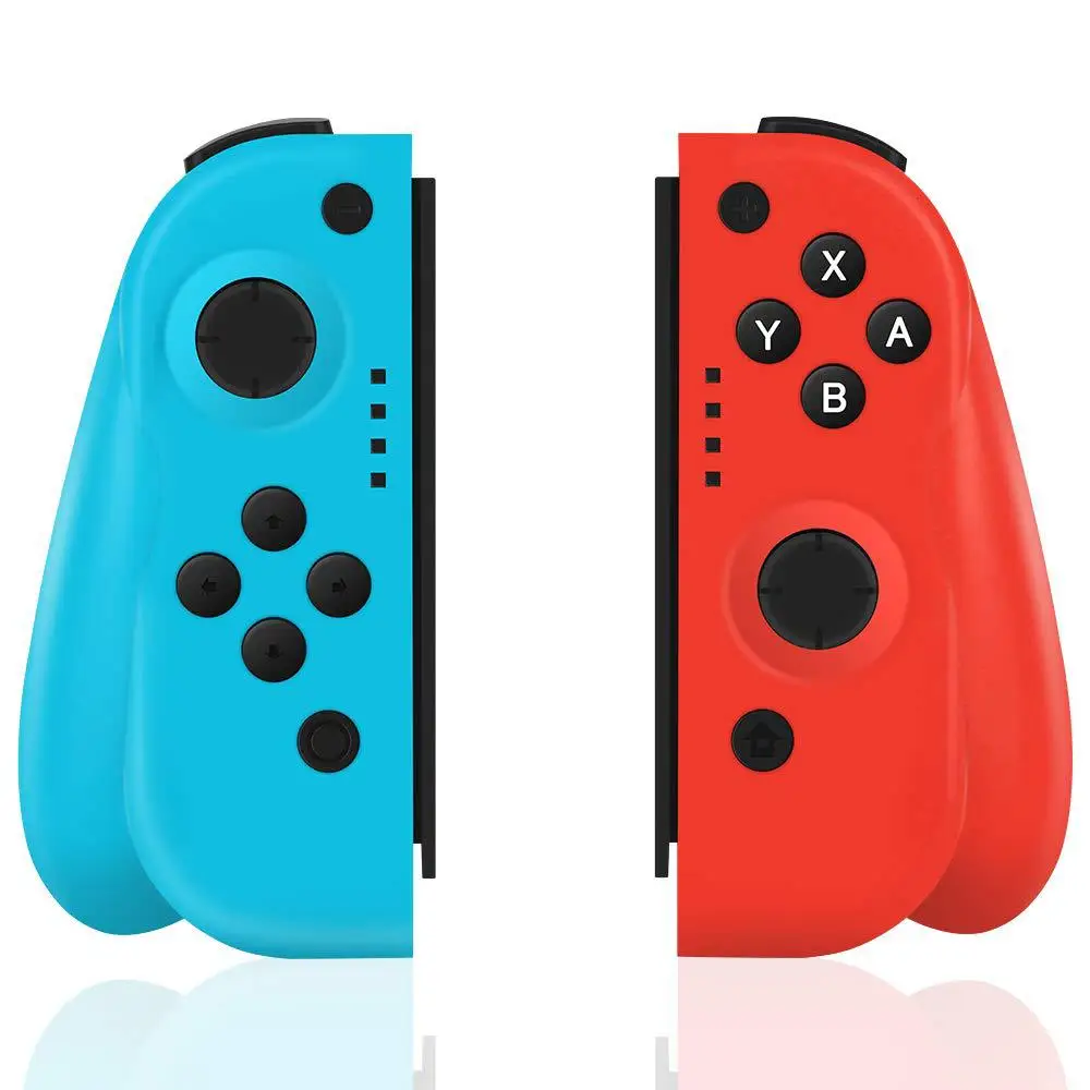 Беспроводной Pro Handgrip Bluetooth джойстики Joy-Con(L/R) игровые контроллеры геймпад для Nintendo Switch NS консоли синий и красный