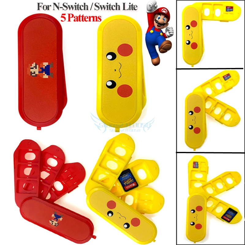 10 в 1 Новинка для Nintendo Switch / Lite аксессуары чехол игровой карты N3DS игровые коробка