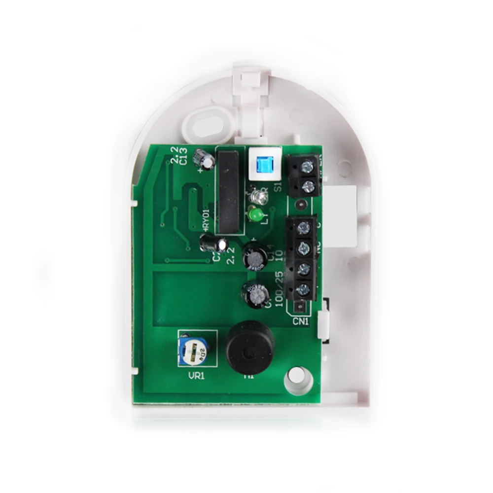 

Wired Glass Break Detector Sensor for Home Burglar Alarm Adjustable Sensitivity