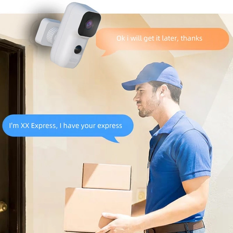 

Wireless HD 1080P Camera, Low Power Consumption Wide Angle Outdoor
