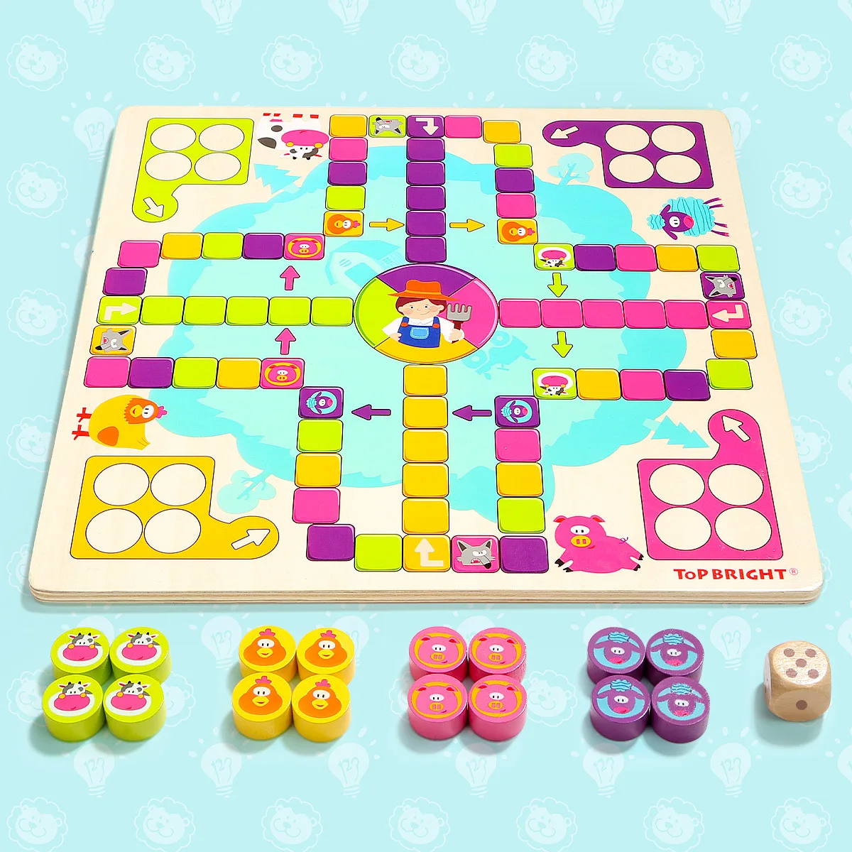 

Children's flying chess Parent-child interactive board game Kindergarten 3-6 years old educational toys