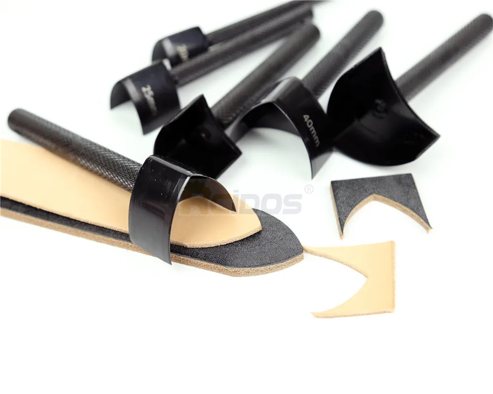 Ковровая ручка v образной формы с ремешком и вырезать удар RCIDOS DIY кожаный угловой