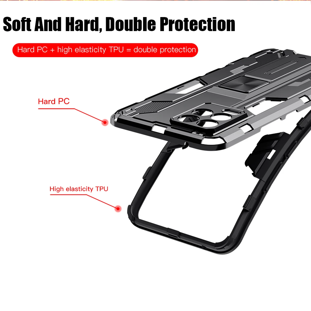 keysion shockproof case for realme 8 8 pro 8 5g v13 q3 gt neo c20 stand phone cover for oppo a94 a74 reno 6 pro 5 lite 5f 5z 5g free global shipping