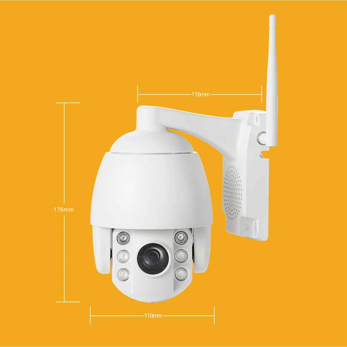 4G 3g Беспроводная PTZ ip-камера HD 1080P Открытый водонепроницаемый скоростной купол 5X зум/4 мм объектив двухстороннее аудио p2p CCTV Wi-Fi безопасности C