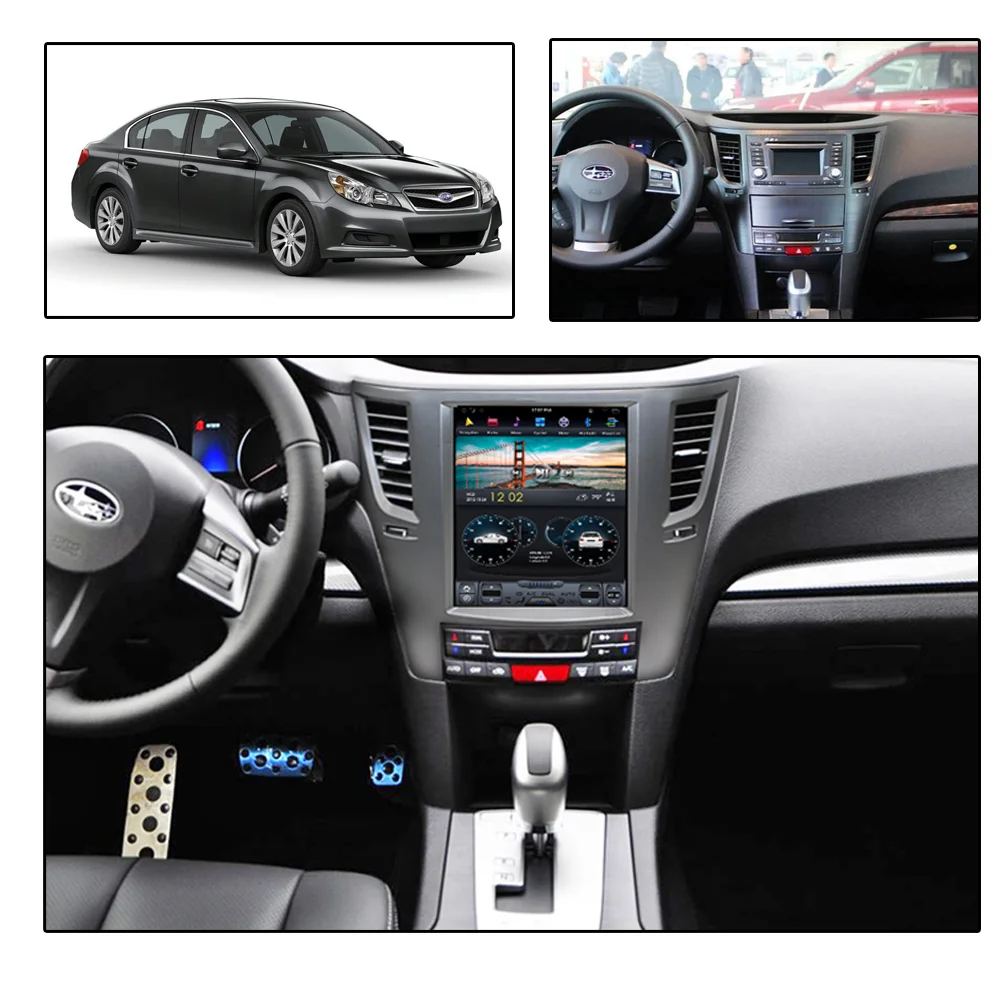 Android 9.0 Car Radio For Subaru Outback 3 4 Legacy 5 2009-2014 Multimedia Video Player 2 Din DSP GPS Navigaion Split Screen IPS