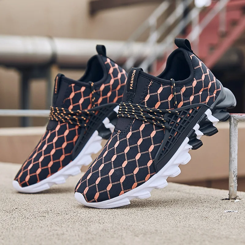

Summer New Men Sneakers Casual Walking Comfortable Men Running Shoes Outdoor Breathable Non-Slip Mens Walking Shoes Sports Shoes