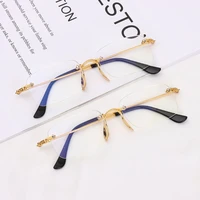 unisex portable ultra light metal frame far sight glasses reading glasses diamond cut presbyopia eyewear