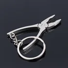 Мини плоскогубцы для зачистки проводов обжимной инструмент портативный многофункциональный инструмент из нержавеющей стали деревообрабатывающее кольцо для ключей