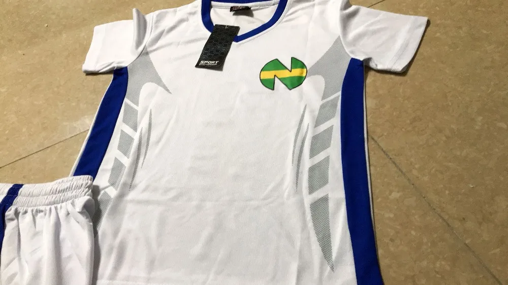 Asia Kids / men size, Camisetas football japan france spain,Oliver Atom Maillot de Foot Enfant Captain Tsubasa Jersey