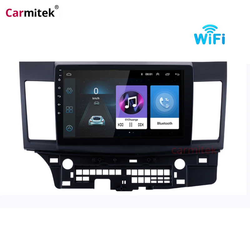 10," Android 9,0 автомобильный Радио мультимедийный плеер для Mitsubishi Lancer 2007-2012 экран wifi Bluetooth gps навигация головное устройство