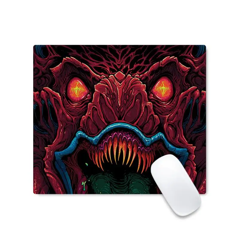 

Hyper Beast Ghost CS DIY Design Pattern Game mousepad Non-slip Cushion Square Thickness 2mm