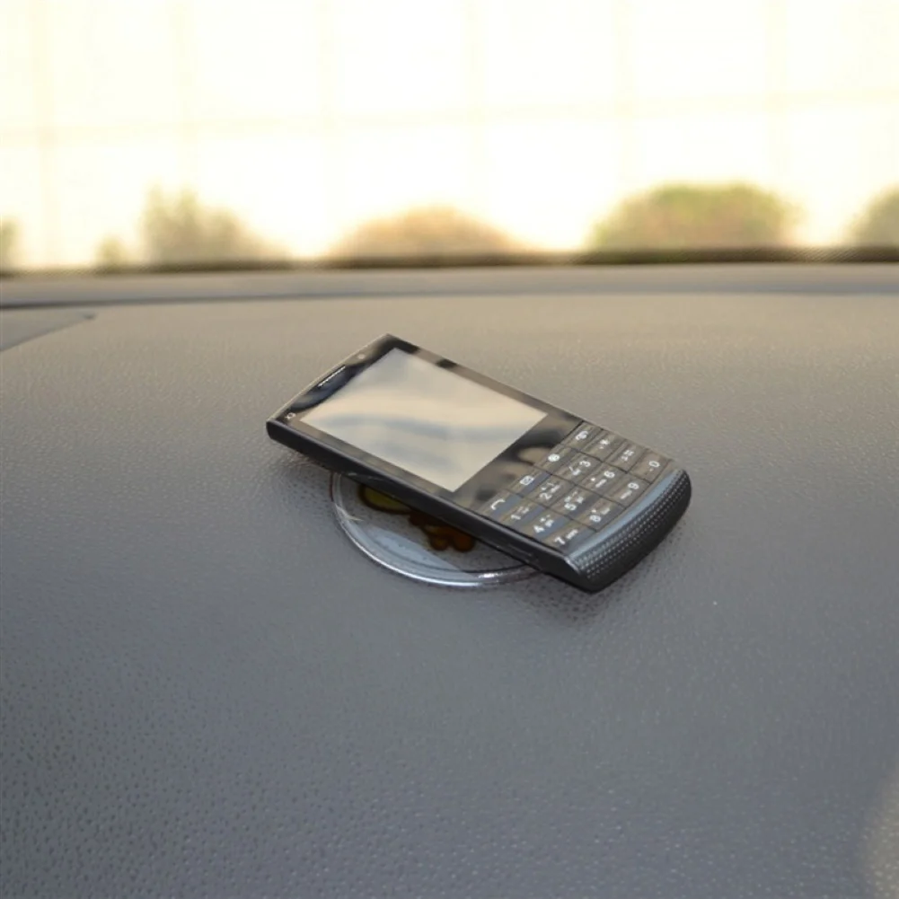 10 шт. Круглый автомобильный Противоскользящий коврик держатель на мобильный