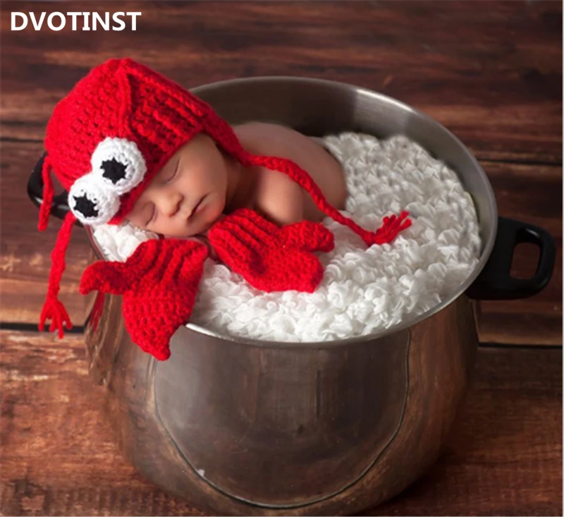 Шапочка Dvotinst для новорожденных вязаная крючком с животными | Детская одежда и
