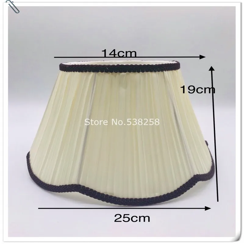 E27 бежевый абажур из кружевной ткани скандинавский для настольной лампы