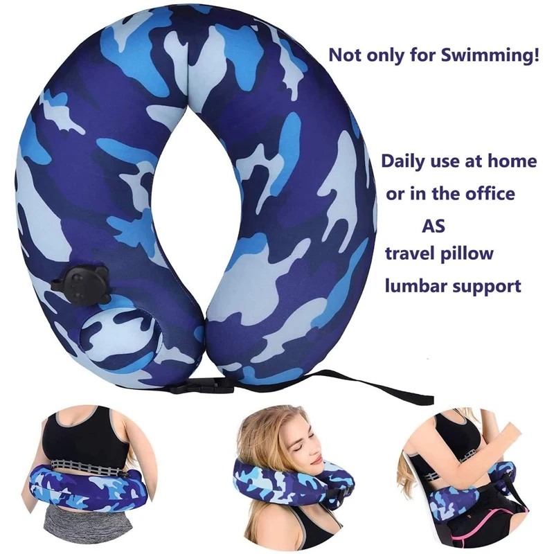 Портативный Тренер Пояс для плавания детей и взрослых надувной плавательный