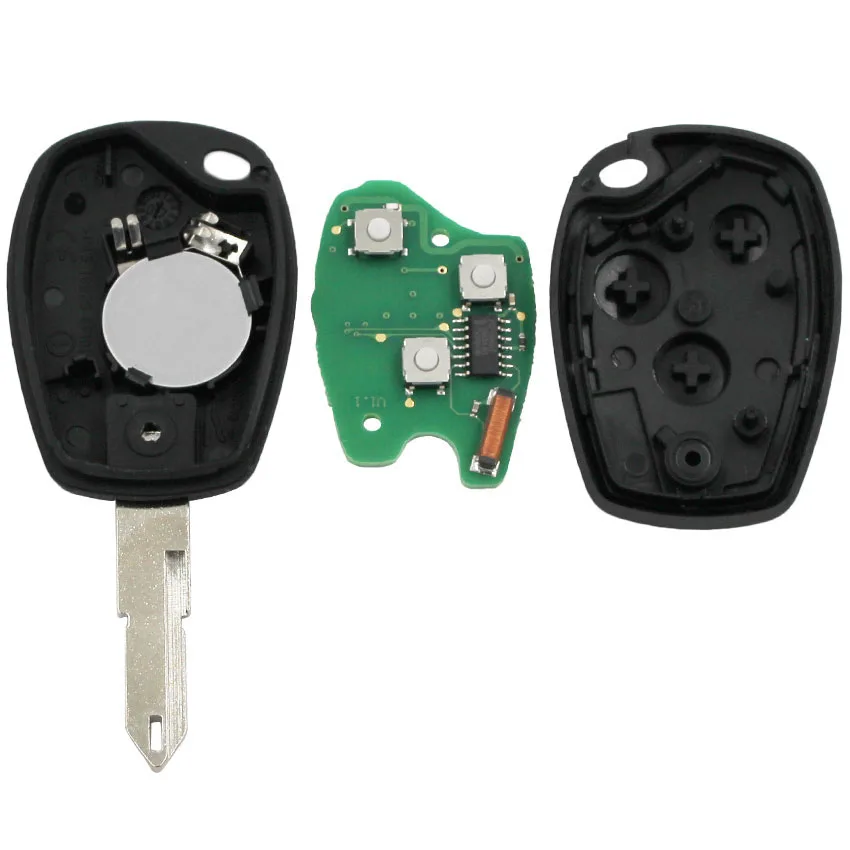 3-кнопочный дистанционный Автомобильный ключ 433 МГц с чипом PCF7947 NE73