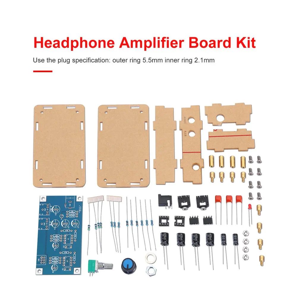 Портативный 47 усилитель для наушников плата комплект модуль AMP Комплект