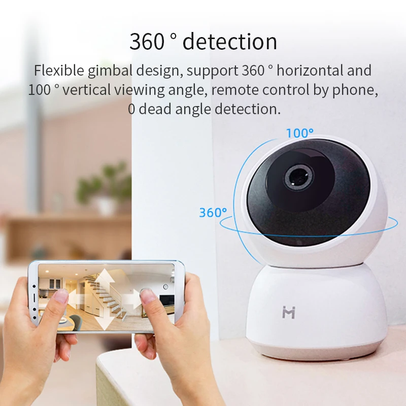 Новая Оригинальная умная IP-камера 3MP 1296P 2K 360 ° PTZ IR веб-камера ночного видения |