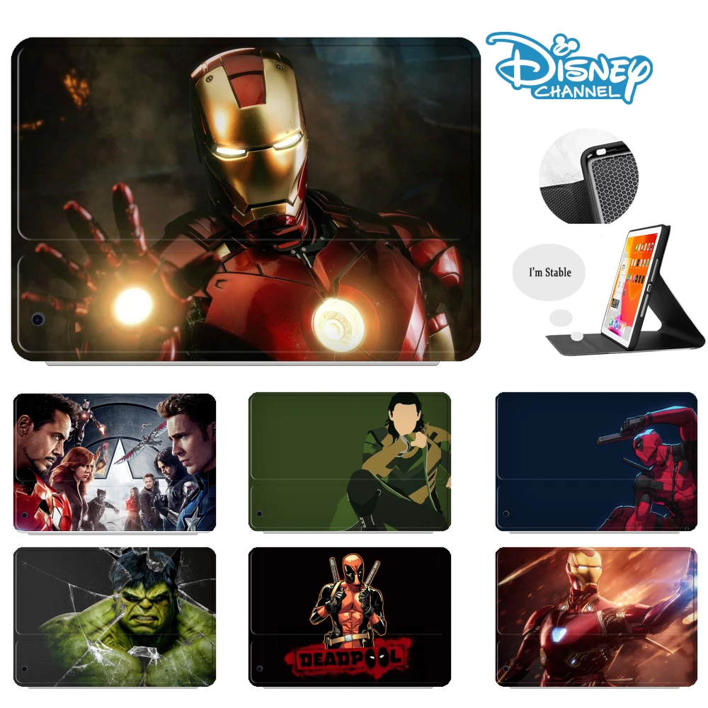 Милый мультяшный чехол для iPad AIR 4 Air 3 10 5 дюйма Pad Pro 2021 2020 9 Мстители Грут Marvel Cool |