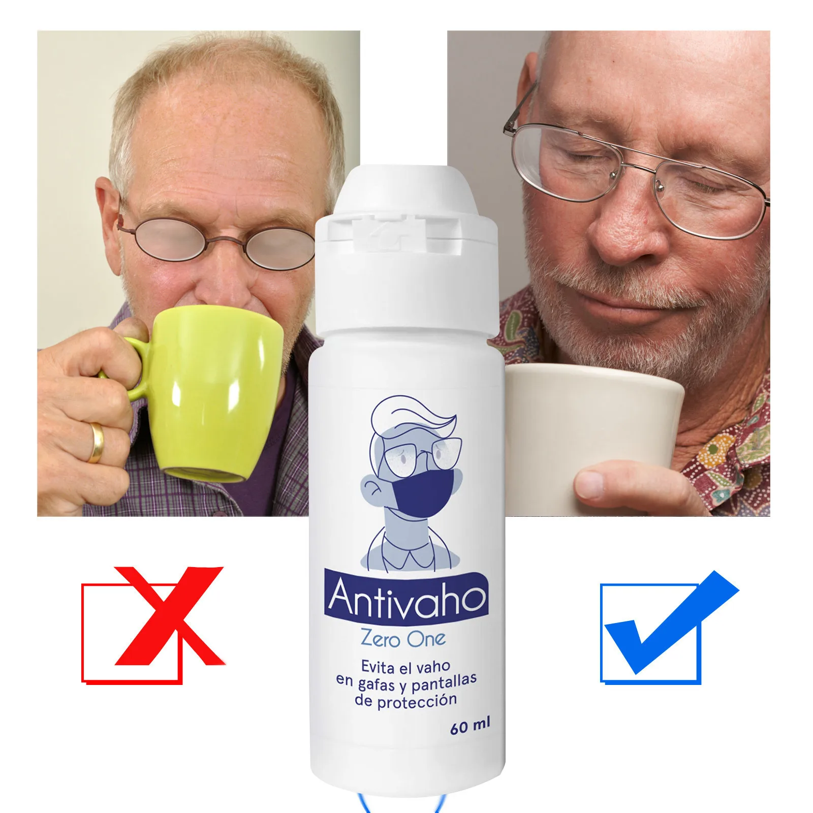 60 мл Анти туман спрей глаз Стекло объектив Предотвращение запотевания es