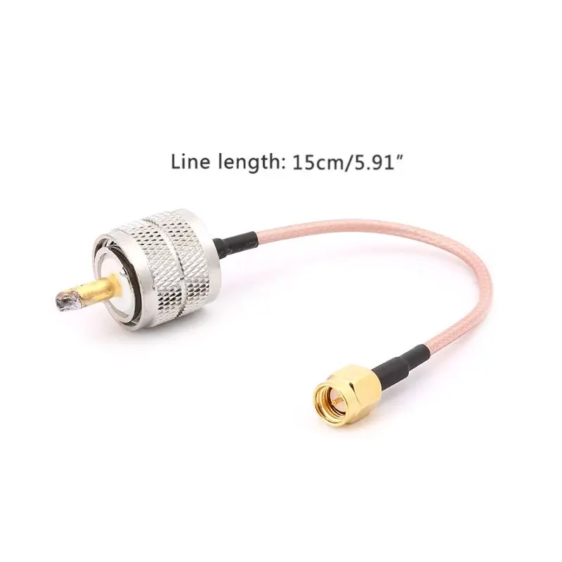 СВЧ штекер PL259 к SMA Штекер кабель RG316 Pigtail 15 см радиочастотные коаксиальные кабели |