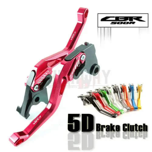 

New Rhombus 5D Short Handle Motorcycle 5D Adjustable Brake Clutch Levers For HONDA CBR500R CB500F CB500X 2013-2016