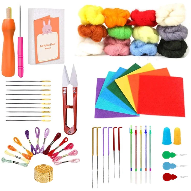 LMDZ набор для валяния игл инструментов включая иглы лист войлочной ткани