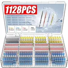 501003005008001128 шт., термоусадочные клеммы для припоя