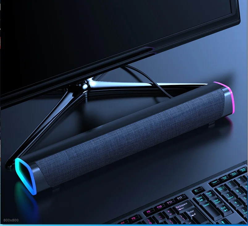 

3D Surround Soundbar Bluetooth 5.0 Speaker Wired Computer Speakers Stereo Subwoofer Sound bar for Laptop PC Theater TV Aux 3.5mm