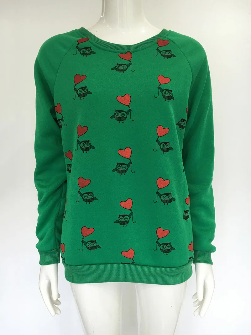 Love Heart Cartoon Hoodies Sweatshirts 2022 Women Casual Kawaii Harajuku Fashion Punk For Girls Clothing European Tops Korean