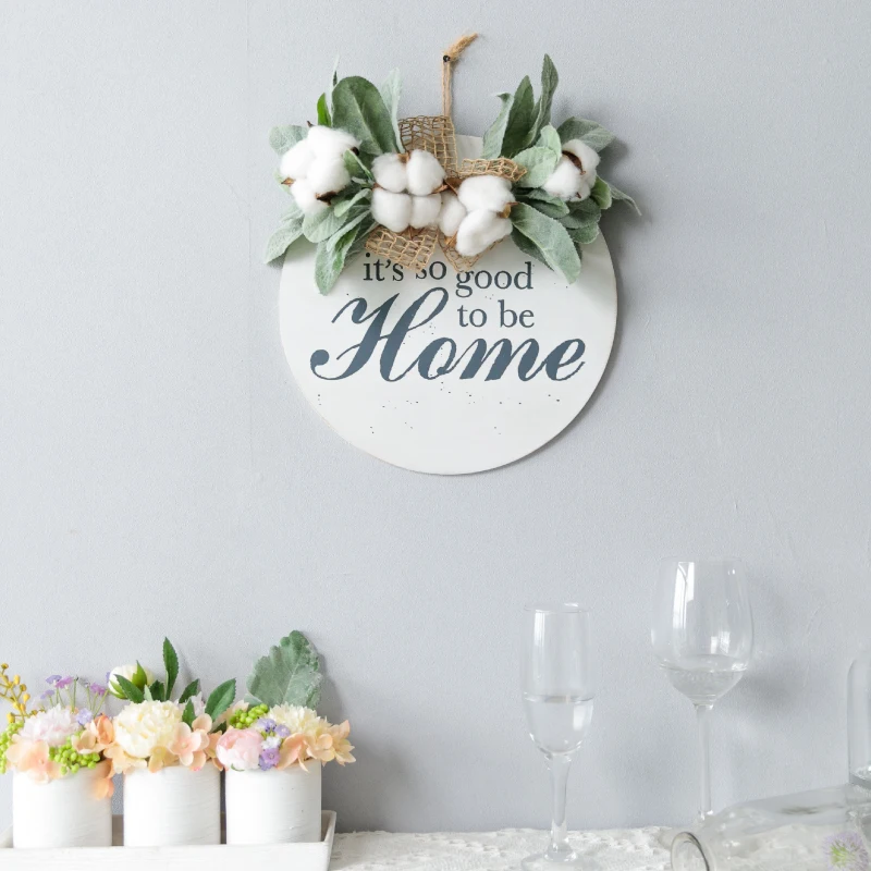 

Modern Ins Porch Dry Flower Green Plant Wall Decoration Creative Nordic Door Decoration Wall Hanging Wall Shelf