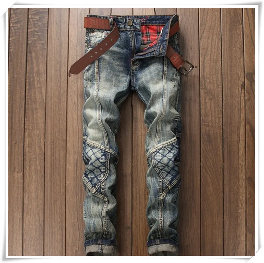 

Denim 2020 New Casual Ripped HIP HOP Jeans Men With Holes Super Skinny Famous Jean Scratched Biker Trouers Dropshipping
