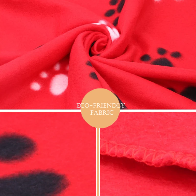 Зимнее теплое флисовое мягкое одеяло для кошек спальный коврик щенков милый