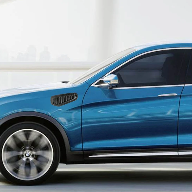 2 шт./компл. Автомобильный Черный ABS спортивный гоночный воздушный симулятор