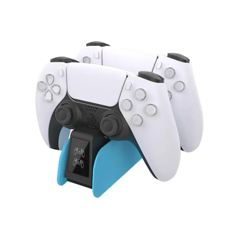 

For PS5 Controller Charger Dual Gamepad Charging Dock Stand LED Indicator Fast Charging Station For Sony PS5 Gamepad Accessories