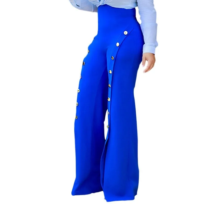 Pantalon Mujer распродажа широкие брюки Vadim зимние европейские и американские с высокой