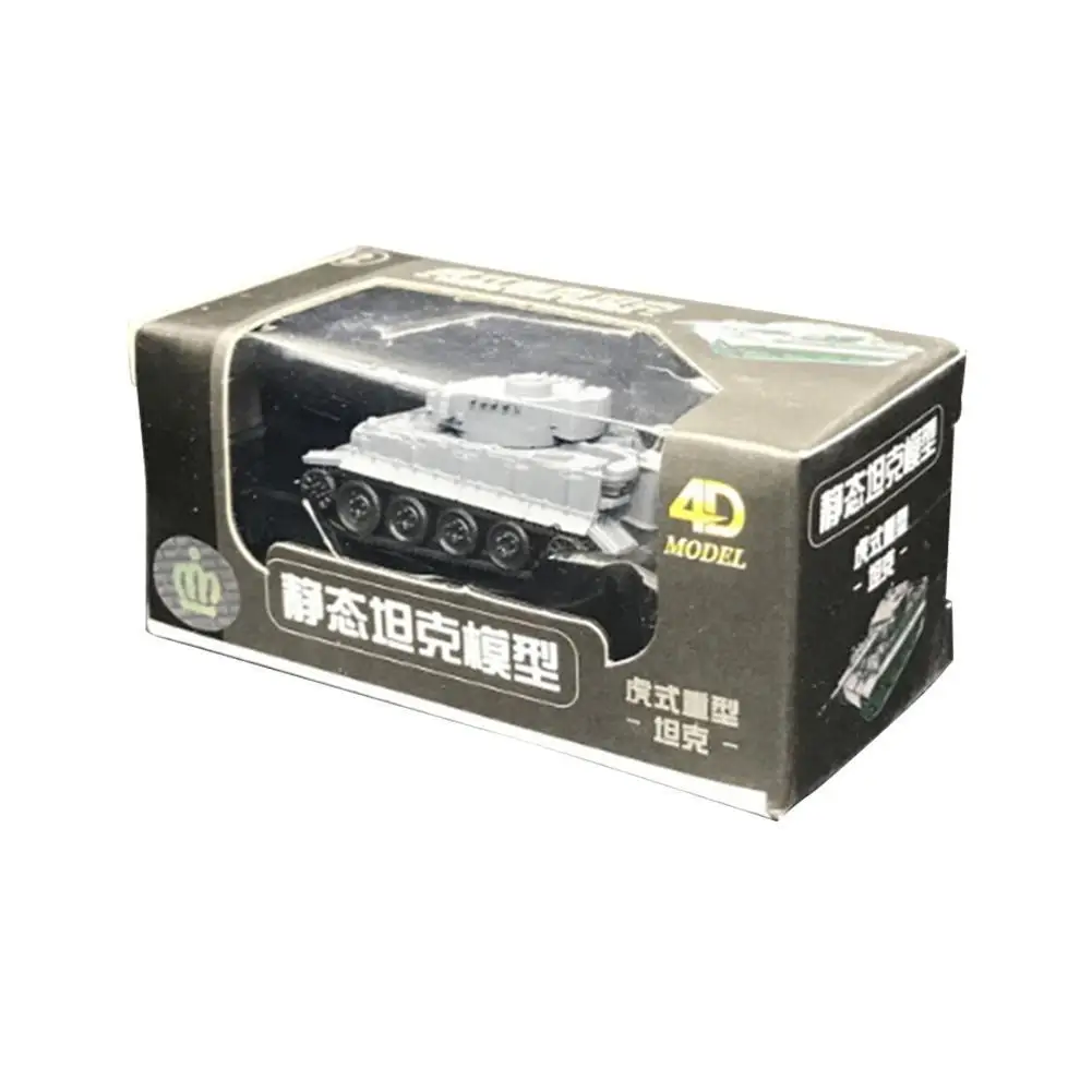 

1 шт. 1:144 3D танк модель пластиковые строительные наборы Milistary дети главный Танк транспортные средства стол песок битва игрушки Тигр Леопард P ...