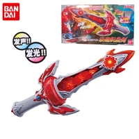 bandai ultraman morpher toy sound lighting taiga blazing sword action figures toys model cartoon super hero collection boy gift