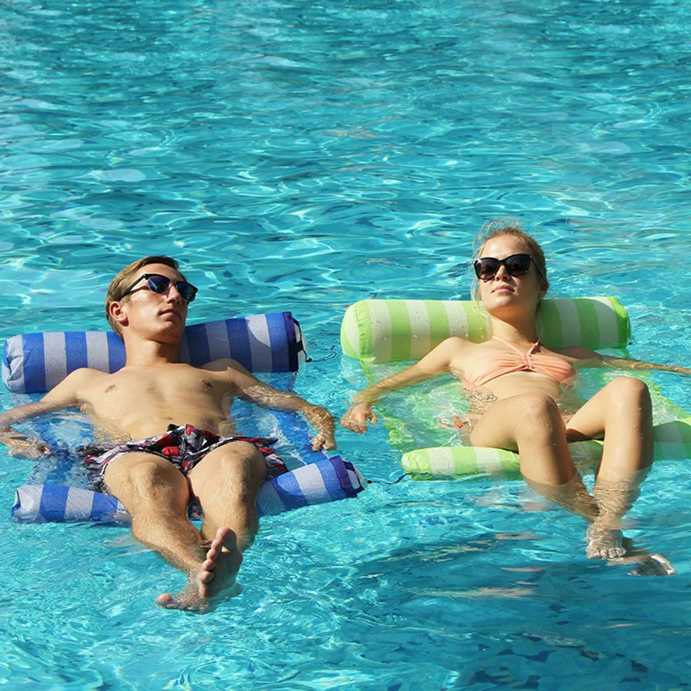 

Ring Float Inflatable Floating Bed Pool Swimming Accessories Inflatable Floats For Adults Inflatable Toys Party Water Aerobics