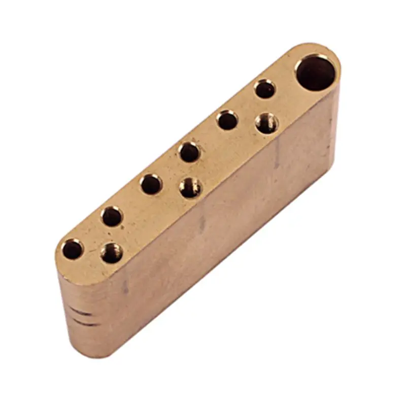 tremolo block basis diy für messing elektrische gitarre brücke teile zubehör free global shipping