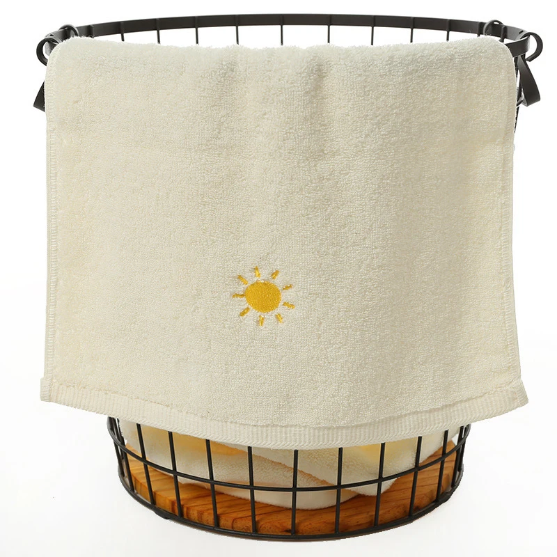 

Cotton Weather Towel Adult Thicken Face Towel Soft Absorbent Back Gift Towel