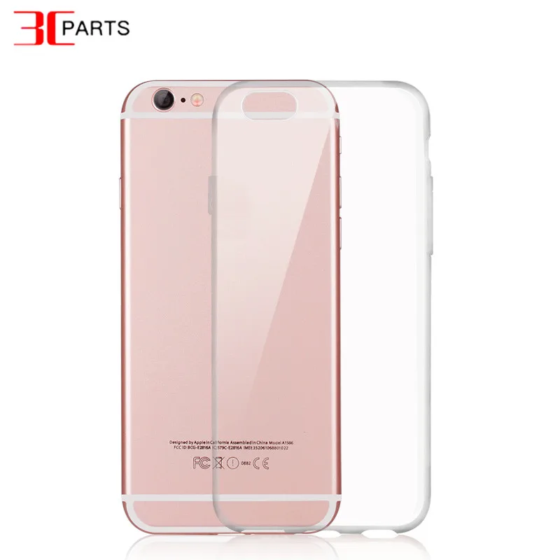Ультратонкий прозрачный ТПУ для iPhone 7/7 Plus силиконовая гибкая мягкая крышка