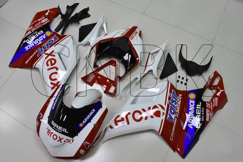 848 2010 Пластиковые обтекатели для DUCATI 1098 2008 Кузов 2007 - 2011 Обтекатели из АБС |