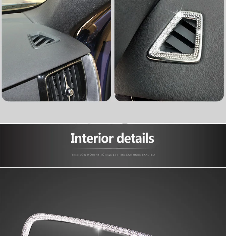 Автомобильные аксессуары ручной тормоз Алмазная декоративная рамка для Volvo S90 v90-/ xc60/- xc90