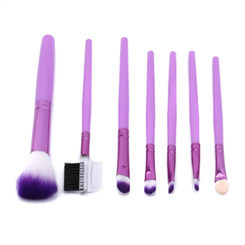 Профессиональный набор из 7 предметов кистей для макияжа портативная