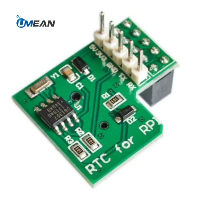 Новый модуль DS1307 RPI RTC часы в режиме реального времени для Raspberry Pi без батареи |