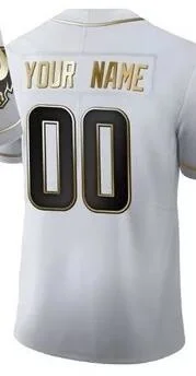 

Белая Золотая Футболка Rams на заказ
