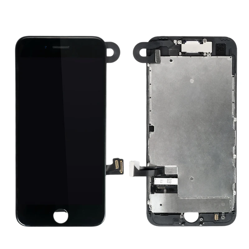 high quality aa full assembly lcd for iphone 7 3d touch screen digitizer assembly full set phone repair parts replacement free global shipping