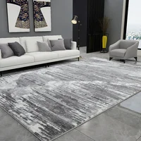 Grey Abstract Carpets For Living Room Nordic Polypropylene Rugs For Bedroom Decor Home Dining Table Large Rug Thicken Study Mat